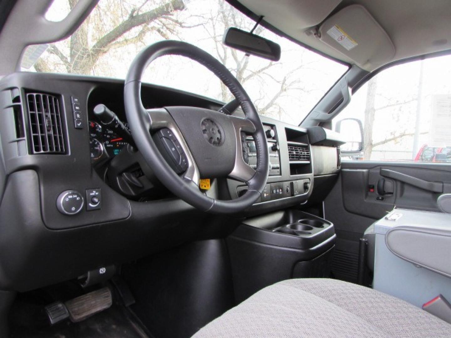 2018 White /Gray Chevrolet Express 2500 Cargo (1GCWGAFP6J1) with an 4.3L V6 engine, 8A transmission, located at 4562 State Avenue, Billings, MT, 59101, (406) 896-9833, 45.769516, -108.526772 - Photo#9